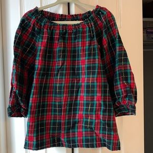 Size Small (6-7) - Old Navy - Girls plaid top